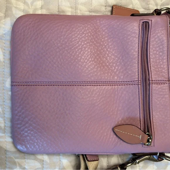 Vintage Coach Pebbled Leather Crossbody Bag -Small - Picture 6 of 16